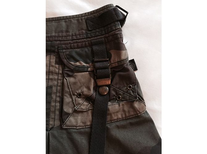 Autre Marque HAMPTON BAYS Faltenrock Camouflage Khaki - Ansicht 3