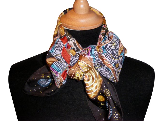 Hermès Cachecol Multicor - vista 2