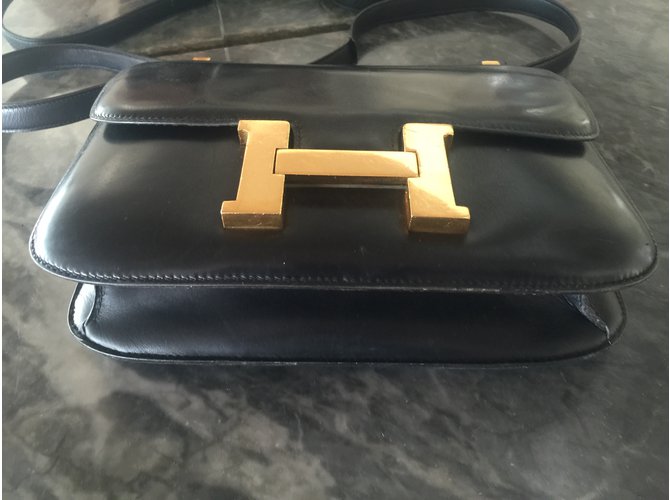 Constance Hermès Handtasche Schwarz - Ansicht 3