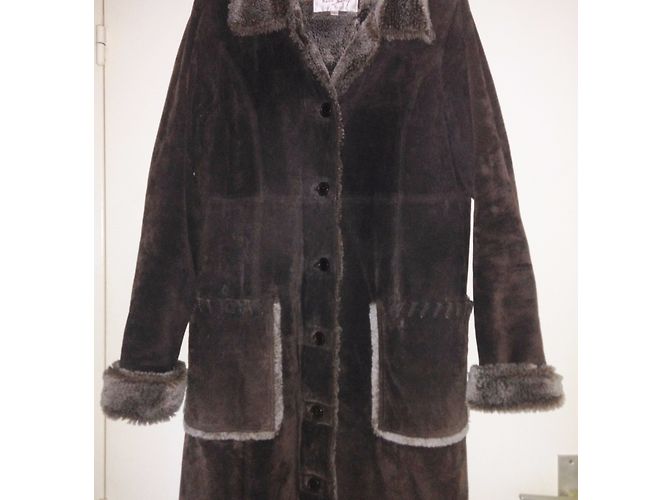 Rene Derhy Cappotto Marrone - vista 10