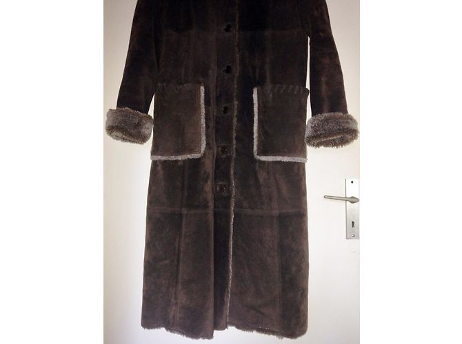 Rene Derhy Cappotto Marrone - vista 11