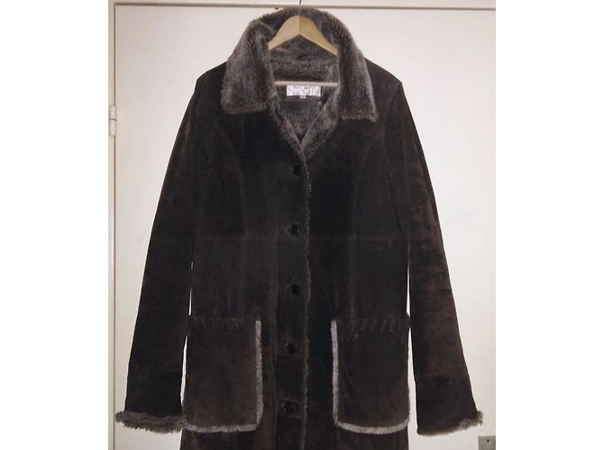 Rene Derhy Cappotto Marrone - vista 12