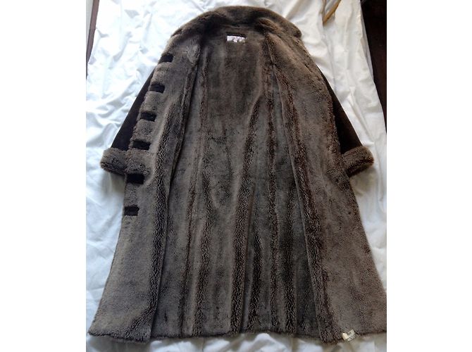 Rene Derhy Cappotto Marrone - vista 5