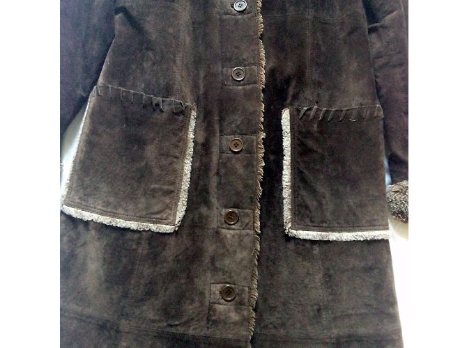 Rene Derhy Cappotto Marrone - vista 6