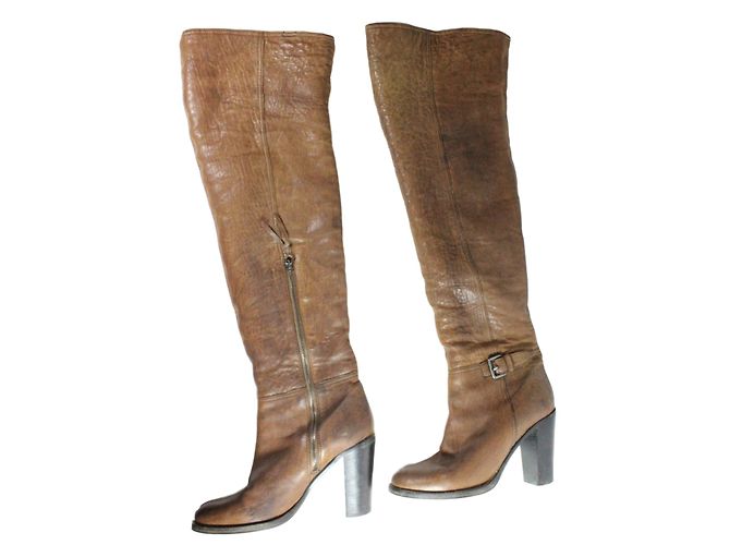 Miu Miu Botas altas altas - vista 5