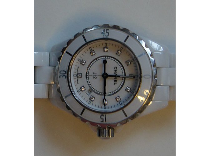 Chanel Feine Uhr Weiß - Ansicht 4