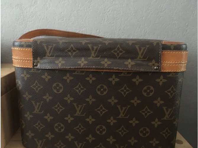 Louis Vuitton Borsa da viaggio Cognac - vista 6