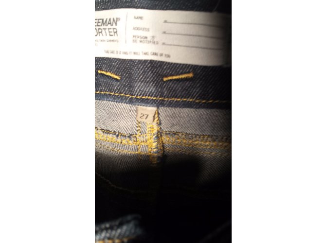 Freeman Porter Pantalones Azul - vista 3