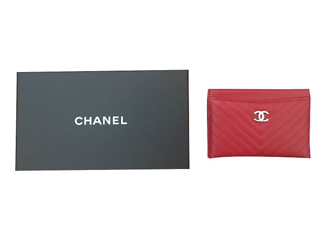 Chanel Kartenhalter Rot - Ansicht 2