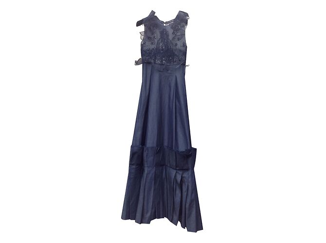 Christophe Josse Kleid Blau - Ansicht 2