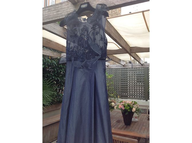 Christophe Josse Kleid Blau - Ansicht 4