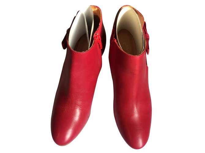 Petite Mendigote Stivaletti Rosso - vista 2
