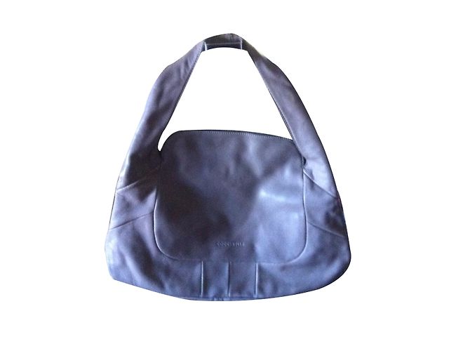 Autre Marque Borsa Coccinelle in pelle grigio taupe - vista 2