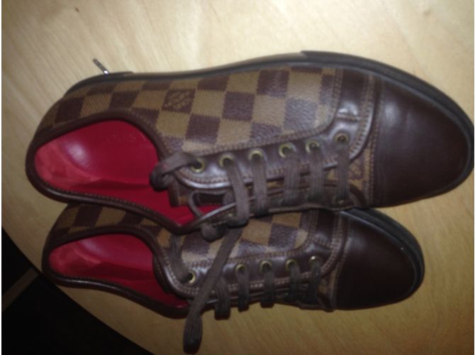 Louis Vuitton Baskets enfant Marron - vue 3