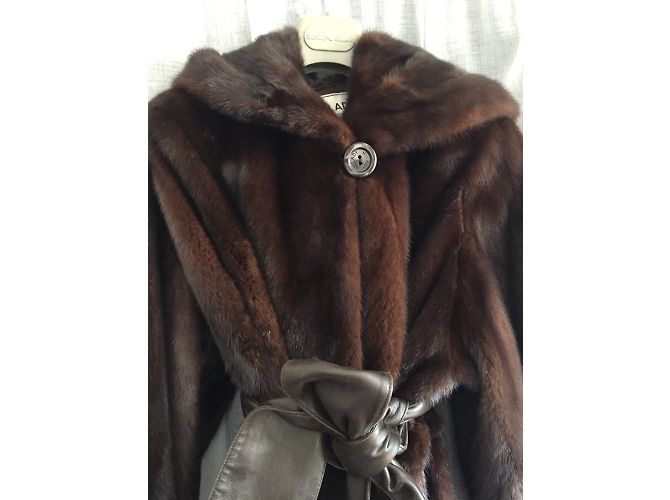 Milady Cappotto Marrone - vista 3