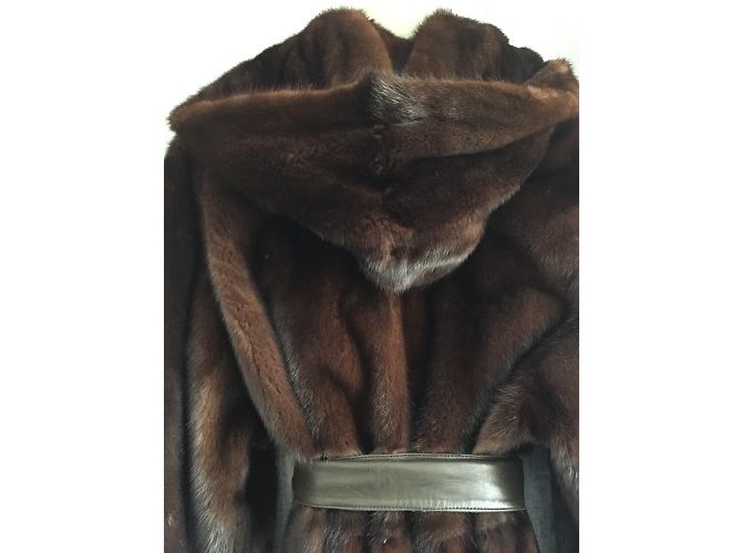 Milady Cappotto Marrone - vista 5