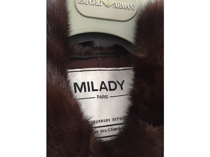 Milady Cappotto Marrone - vista 6