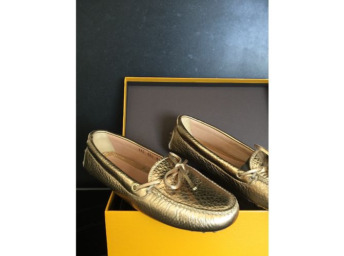 Car Shoes Ballerinen Golden - Ansicht 3