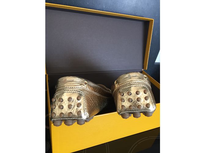 Car Shoes Ballerinen Golden - Ansicht 4
