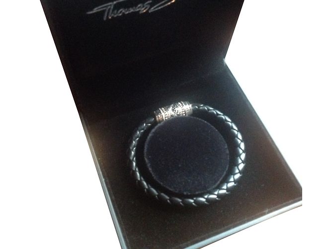 Thomas Sabo Pulseira Preto - vista 2