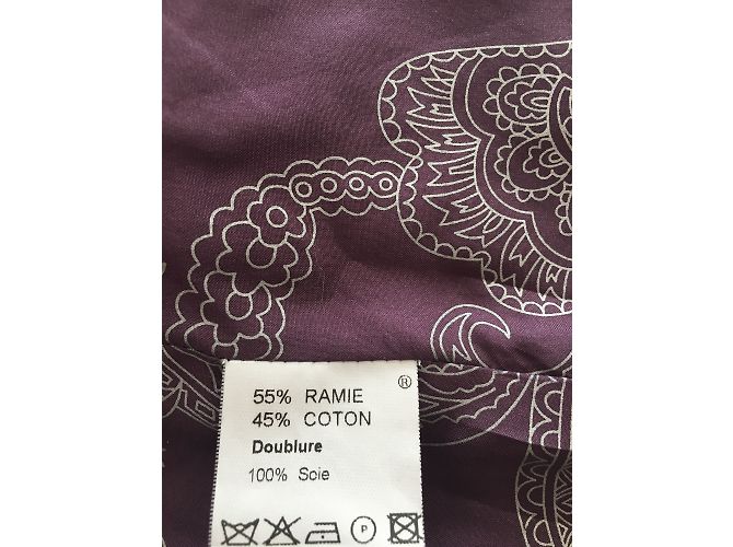 Autre Marque Completo Lola Nero in Ramie e Cotone - vista 4