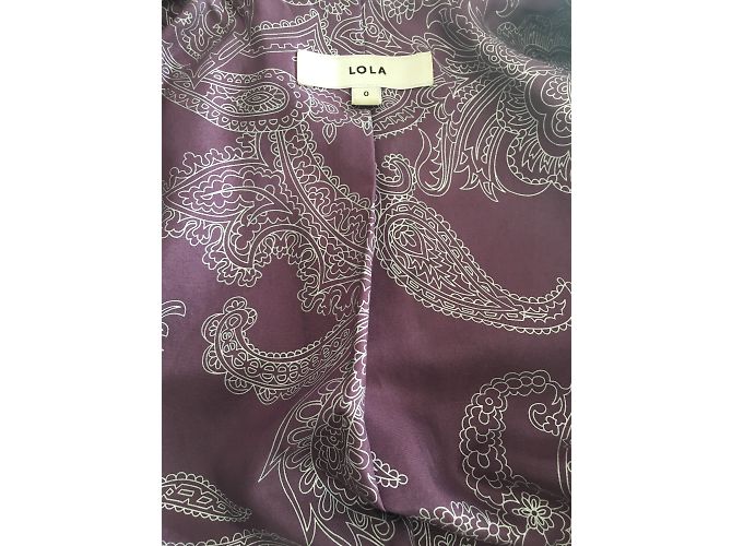 Autre Marque Completo Lola Nero in Ramie e Cotone - vista 6