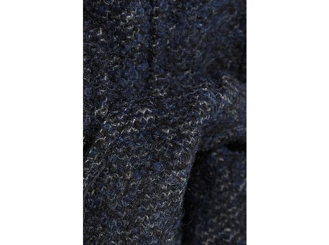 Isabel Marant Estelle Tweed Wollweste Mitternachtsblau - Ansicht 7