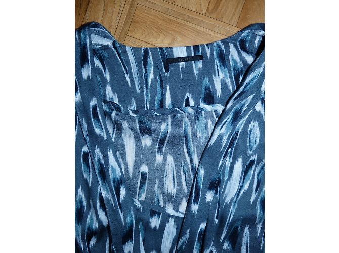 Vestido Ikks Estampado Estilo Militar Viscosa Multicolor - vista 3