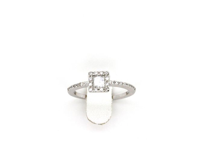 Autre Marque ORO BLANCO 18k anillo - vista 2