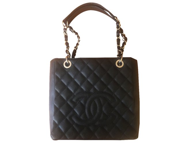 Chanel Shopping Tote Nero - vista 2
