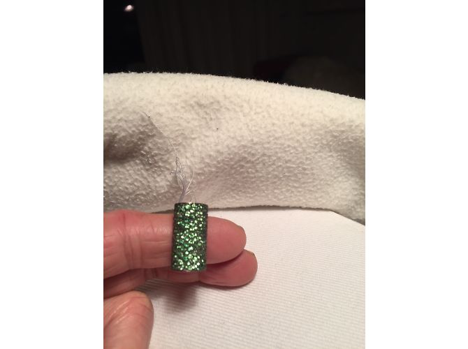 Autre Marque Anello Guy Ellia in oro nero 18k e tsavoriti verdi Verde oliva - vista 7