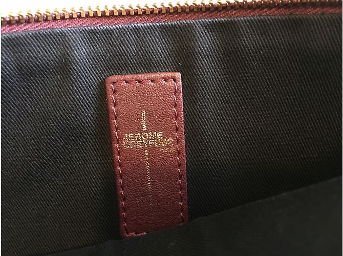 Jerome Dreyfuss Popoche Bambi pochette in vitello - vista 4