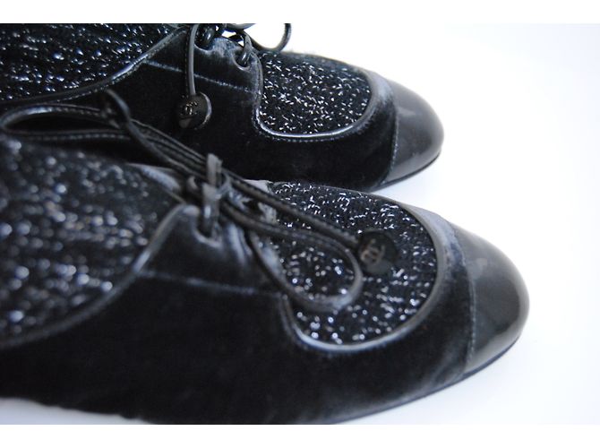 Chanel Boots Black Dark grey - view 7