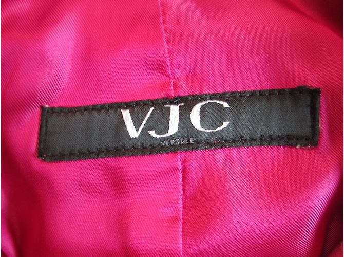 Versace Bikerjacke Rosa Hirschleder Pink - Ansicht 5
