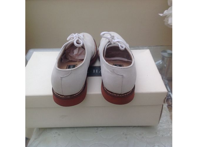 Ballerine Cole Haan Bucks in scamosciato avorio - vista 4
