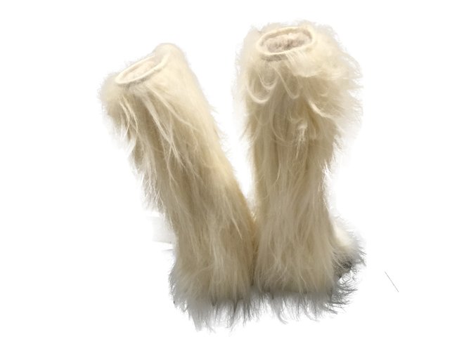 Chanel Stivali Beige - vista 2