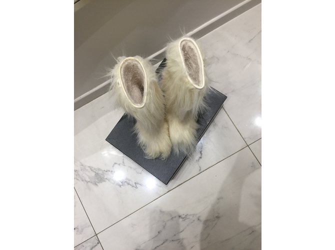 Chanel Stivali Beige - vista 3