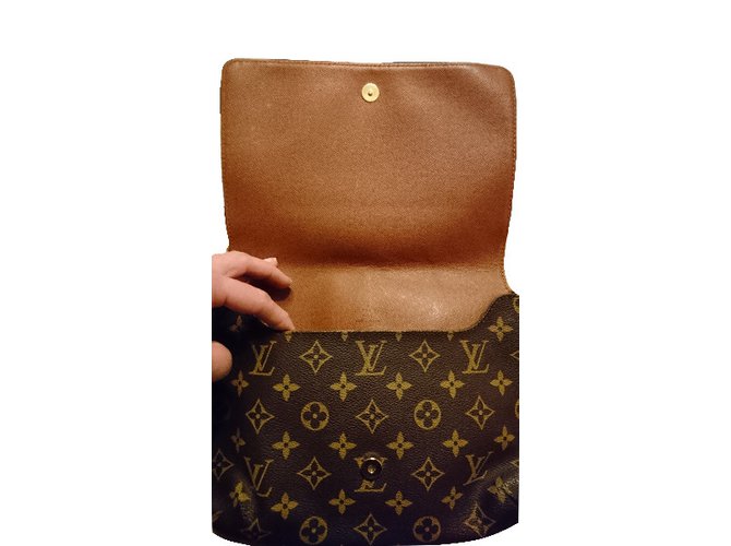 Louis Vuitton borsetta Marrone - vista 2