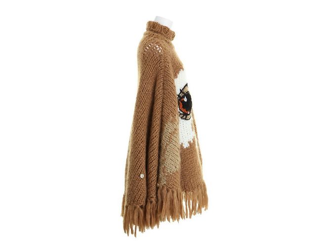 Muveil Gremlins Poncho Beige - vista 3