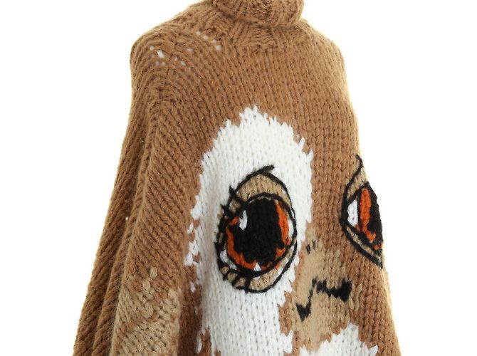 Muveil Gremlins Poncho Beige - vista 4