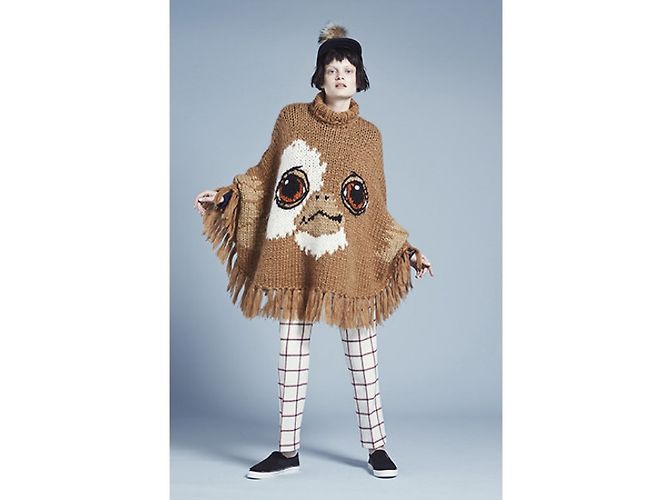Muveil Gremlins Poncho Beige - vista 6