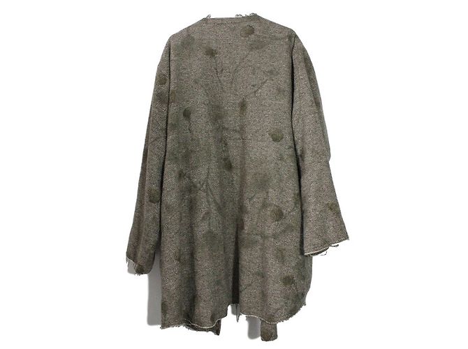 Chaqueta oversize Miller et Bertaux Marrón Beige Gris Castaño - vista 2