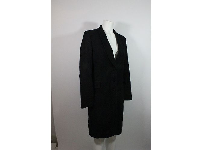 Abrigo ligero negro Ann Demeulemeester - vista 3