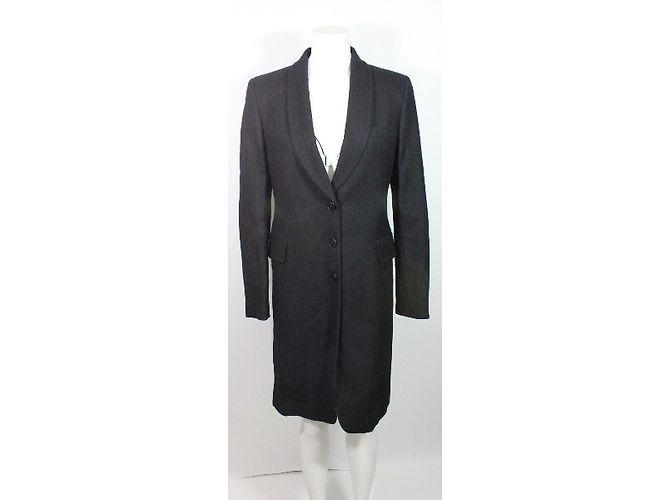 Abrigo ligero negro Ann Demeulemeester - vista 4
