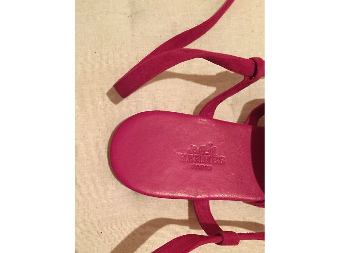 Hermès Sandalen Pink - Ansicht 4