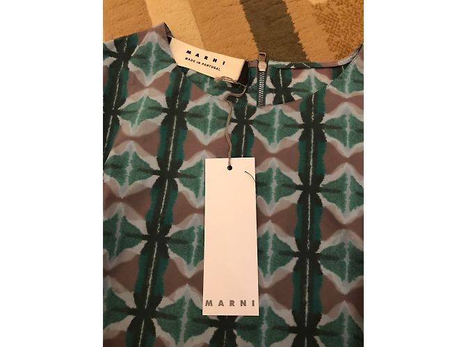Vestido Marni de algodón verde talla 38IT - vista 5
