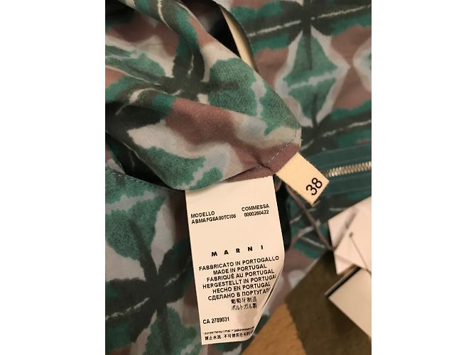 Vestido Marni de algodón verde talla 38IT - vista 7