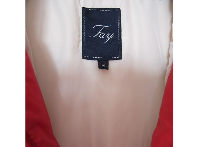 Fay Red Down Jacket - view 3