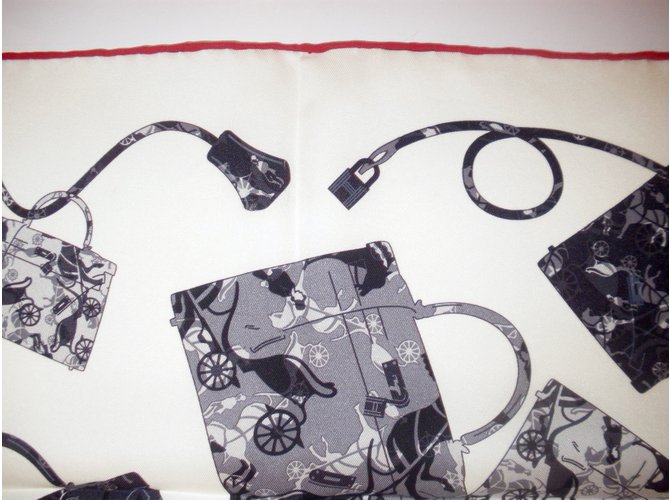 Hermès Kelly und Calèche Weiß - Ansicht 4