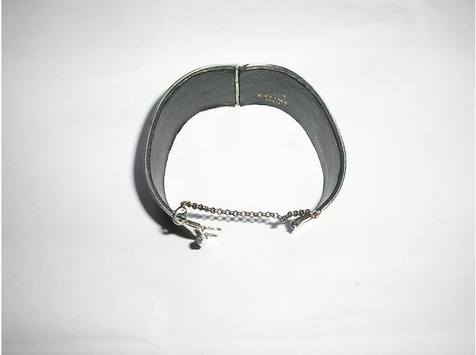 Brazalete Céline Plateado Plata - vista 6